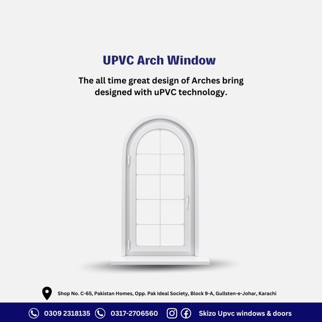 uPVC Arch Window